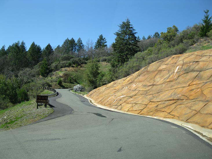 Pride Mountain Vineyards, 4026 Spring Mountain Road, St. Helena, California