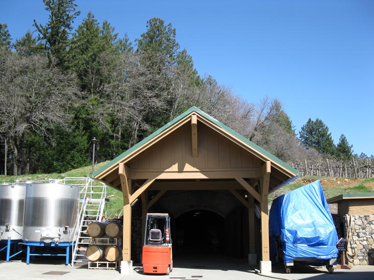 Pride Mountain Vineyards, 4026 Spring Mountain Road, St. Helena, California