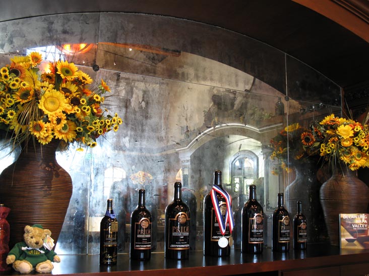 Pride Mountain Vineyards, 4026 Spring Mountain Road, St. Helena, California