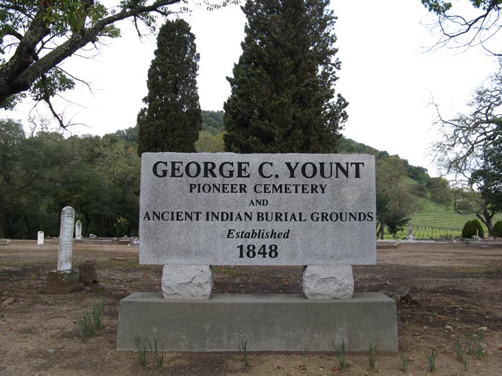 George C. Yount Pioneer Cemetery, Yountville, California