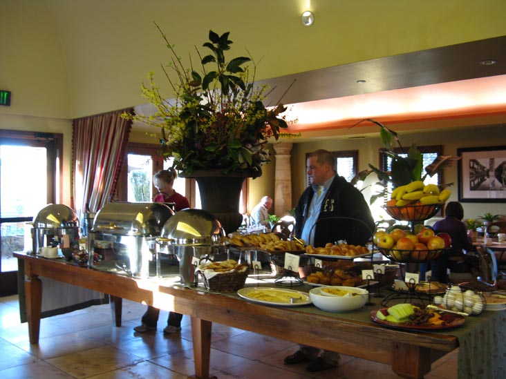 Breakfast Buffet, Villagio Inn & Spa, 6481 Washington Street, Yountville, California