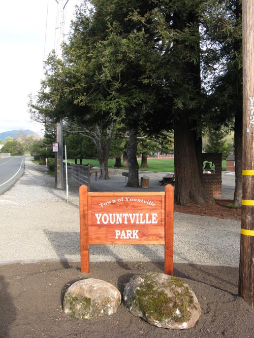 Yountville Park, Washington Street at Lincoln Avenue, Yountville, California