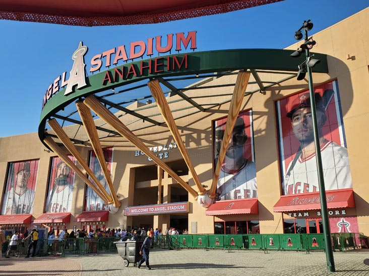 Angel Stadium, 2000 Gene Autry Way, Anaheim, California, August 3, 2024