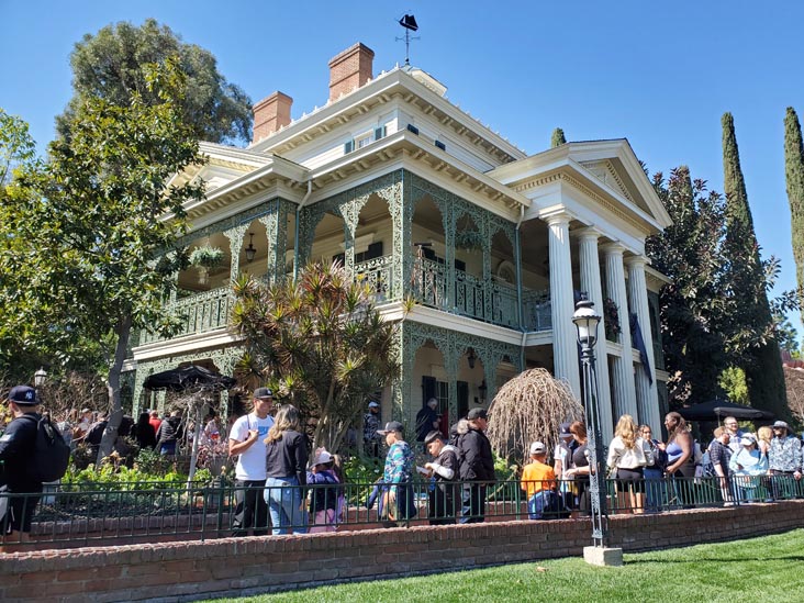 Haunted Mansion, Disneyland, Anaheim, California, February 25, 2022