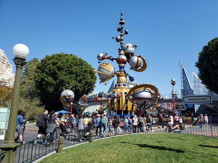 Tomorrowland, Disneyland, Anaheim, California, February 25, 2022
