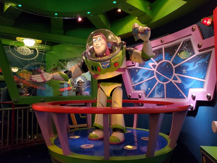 Buzz Lightyear Astro Blasters, Tomorrowland, Disneyland, Anaheim, California, February 25, 2022