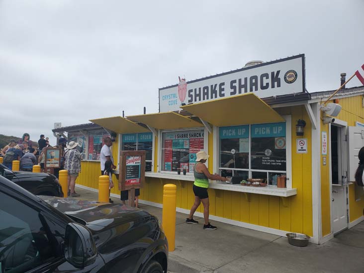 Crystal Cove Shake Shack, 7703 East Coast Highway, Newport Coast, California, August 9, 2025
