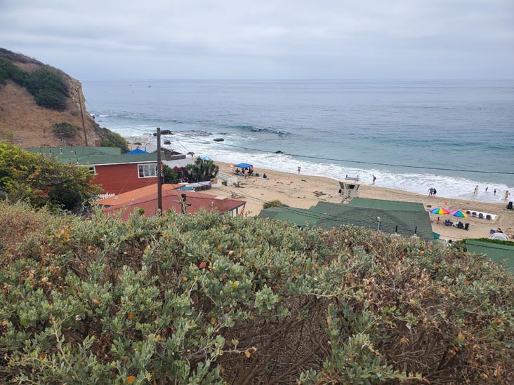 View From Crystal Cove Shake Shack, 7703 East Coast Highway, Newport Coast, California, August 9, 2025