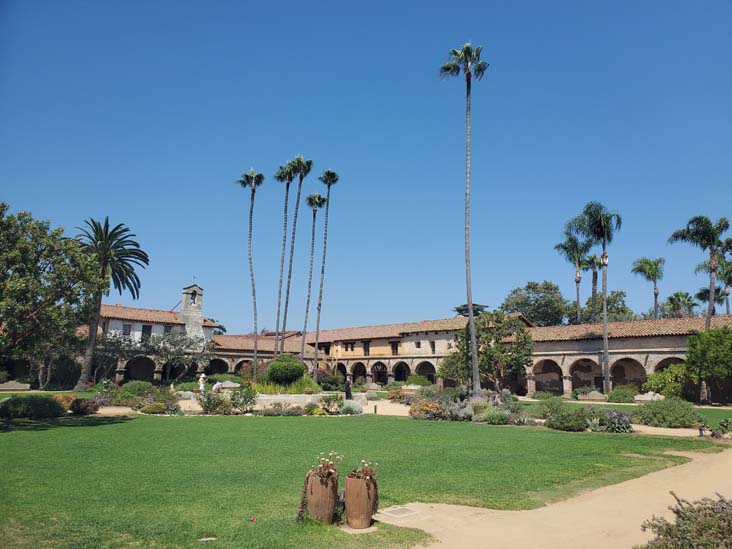 Central Courtyard, Mission San Juan Capistrano, San Juan Capistrano, California, August 10, 2025