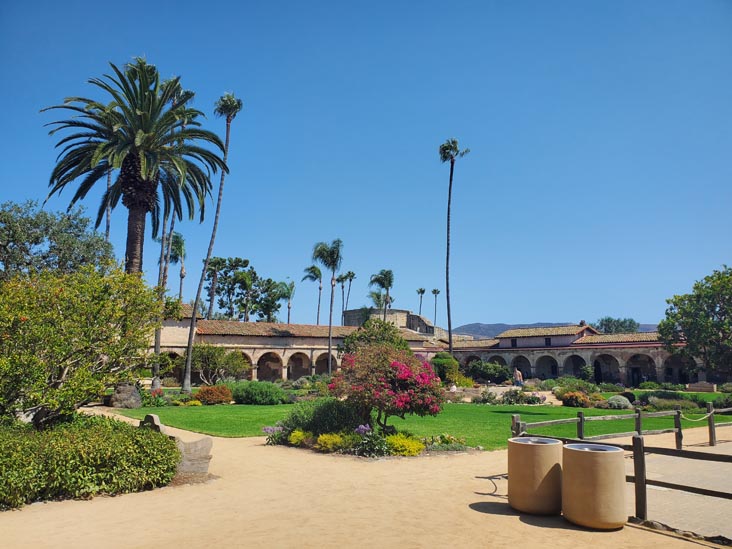 Central Courtyard, Mission San Juan Capistrano, San Juan Capistrano, California, August 10, 2025