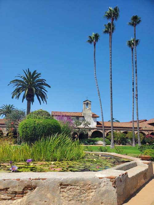 Central Courtyard, Mission San Juan Capistrano, San Juan Capistrano, California, August 10, 2025