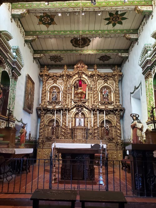 Serra Chapel, Mission San Juan Capistrano, San Juan Capistrano, California, August 10, 2025