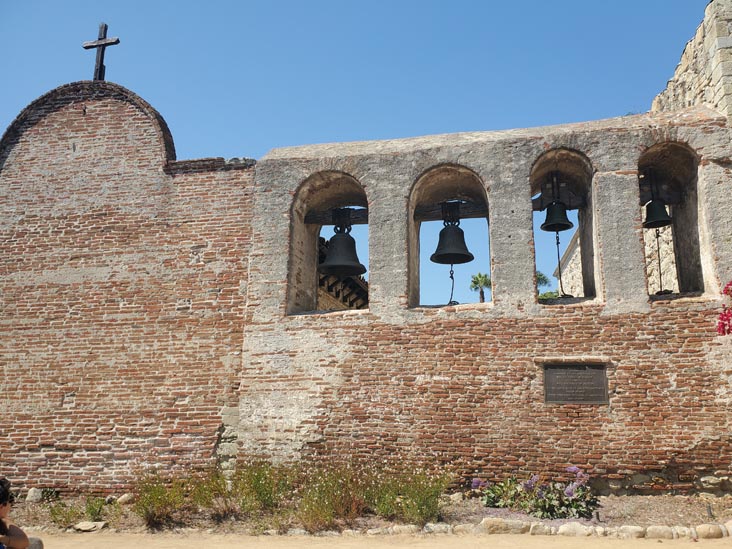 Bell Wall/Campanario, Mission San Juan Capistrano, San Juan Capistrano, California, August 10, 2025