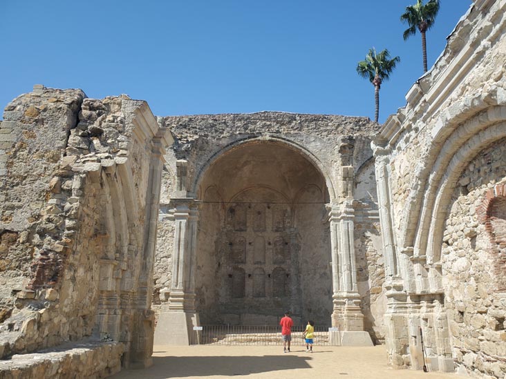 Great Stone Church, Mission San Juan Capistrano, San Juan Capistrano, California, August 10, 2025