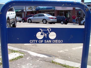 Bike Rack, Pacific Beach, San Diego