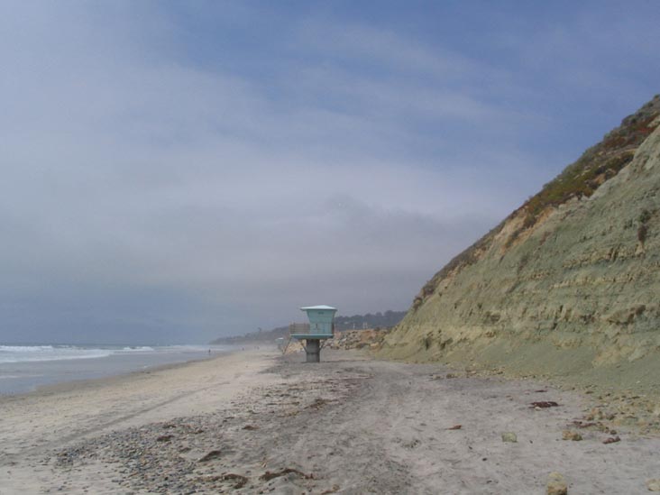 Beach, Torrey Pines State Reserve, La Jolla, California