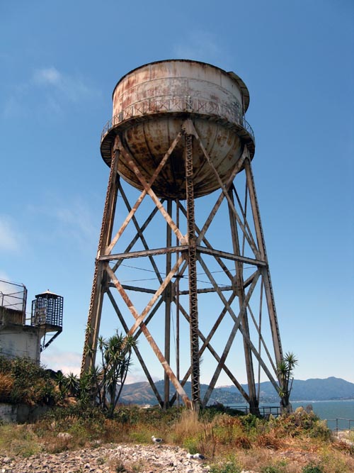Water Tower, Alcatraz Island, San Francisco, California