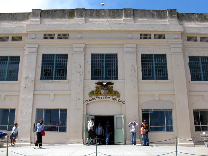 Administration Building, Alcatraz Island, San Francisco, California