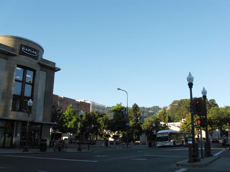 Shattuck Avenue and Center Avenue, Looking East, Berkeley, California