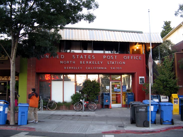 U.S. Post Office, North Berkeley Station, 1521 Shattuck Avenue, Berkeley, California