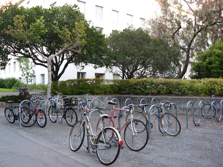 Bicycle Racks, Campanile Way, University of California-Berkeley, Berkeley, California