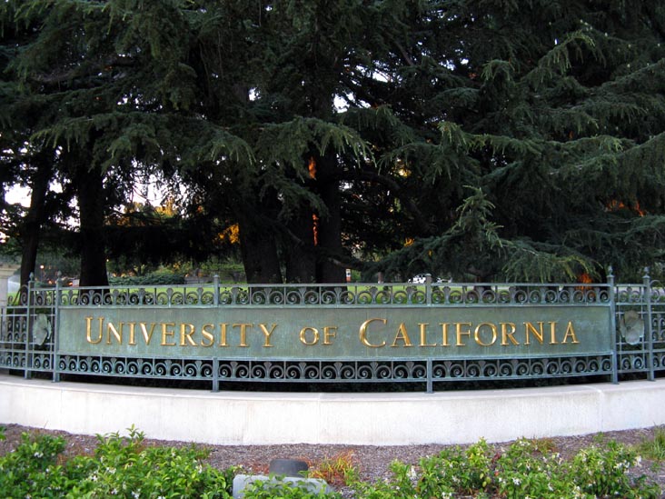 Oxford Street, West Entrance, University of California-Berkeley, Berkeley, California