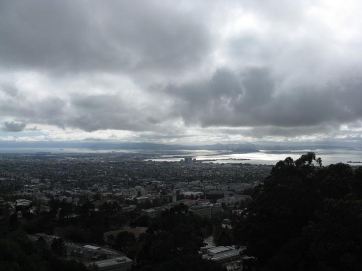 View From Vista Lot, University of California-Berkeley, Berkeley, California