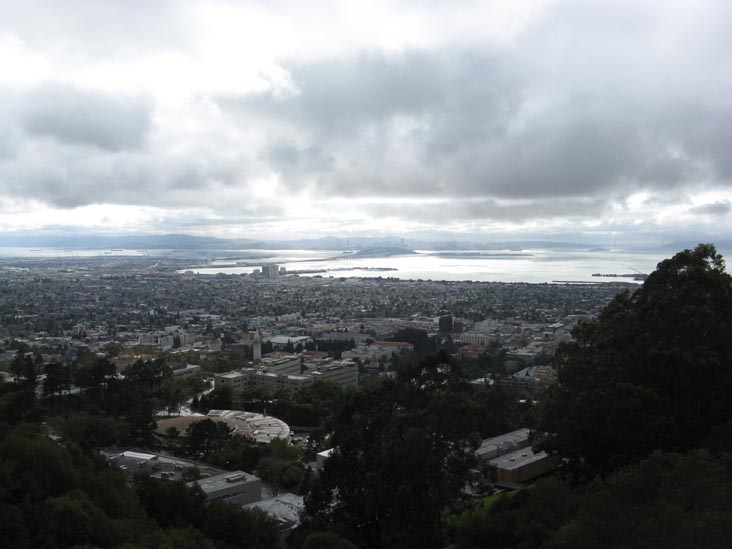 View From Vista Lot, University of California-Berkeley, Berkeley, California