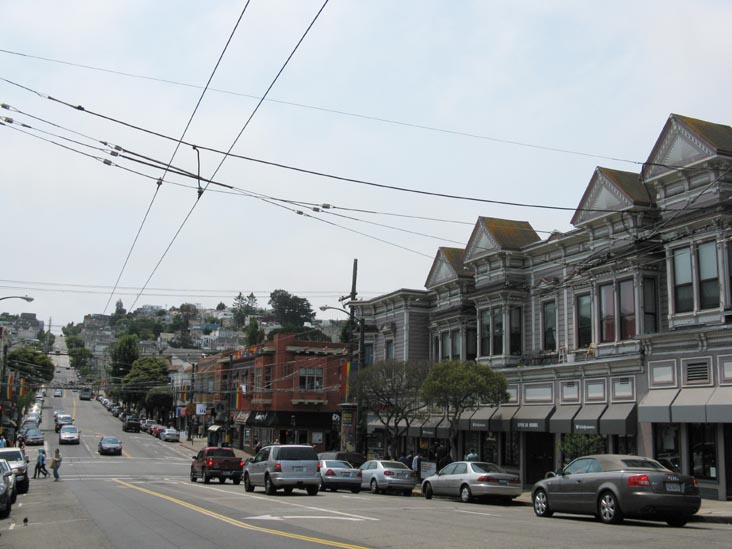 Castro Street and 18th Street, Looking South, The Castro, San Francisco, California
