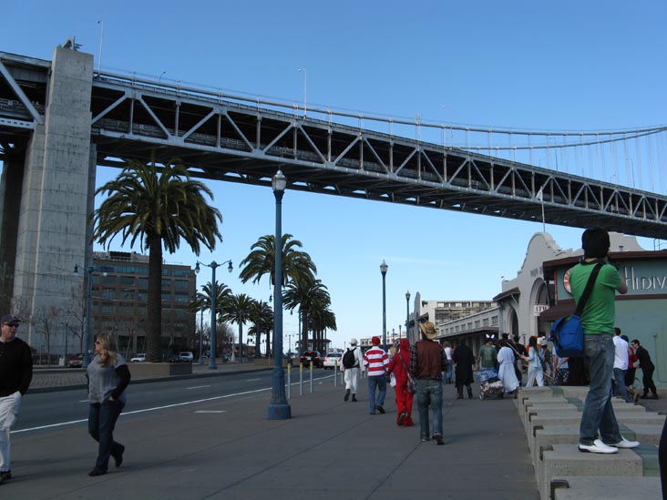 The Embarcadero at Pier 30, San Francisco, California, March 7, 2009