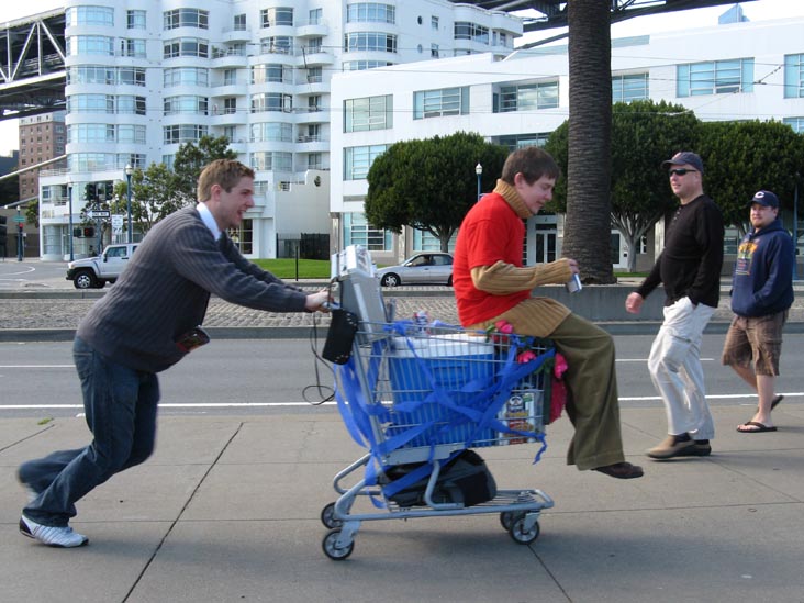 The Embarcadero at Pier 30, San Francisco, California, March 7, 2009