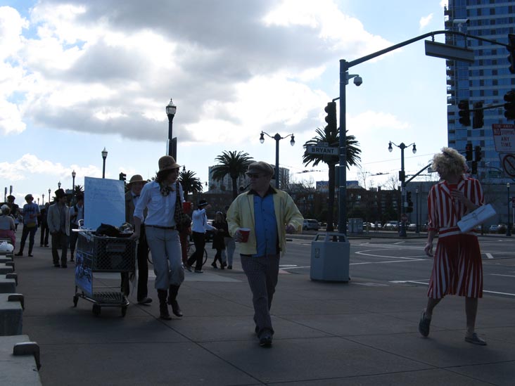 The Embarcadero at Pier 30, San Francisco, California, March 7, 2009