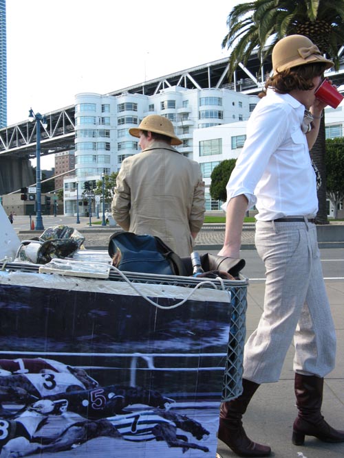 The Embarcadero at Pier 30, San Francisco, California, March 7, 2009
