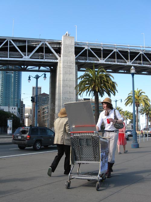 The Embarcadero at Pier 30, San Francisco, California, March 7, 2009