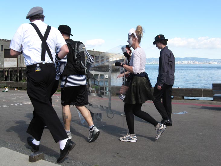 The Embarcadero at Pier 30, San Francisco, California, March 7, 2009