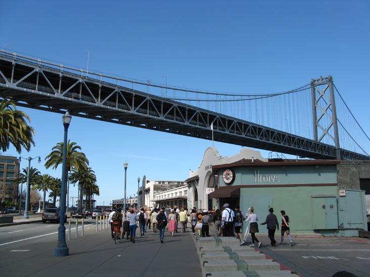 The Embarcadero at Pier 30, San Francisco, California, March 7, 2009