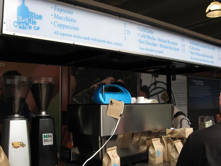 Blue Bottle Coffee Company, Ferry Plaza Farmers Market, The Embarcadero, San Francisco, California