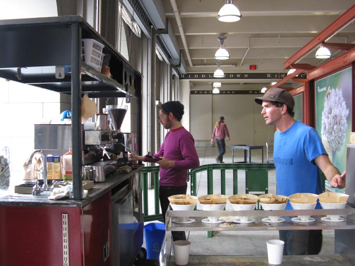 Blue Bottle Coffee Company, Ferry Plaza Farmers Market, The Embarcadero, San Francisco, California