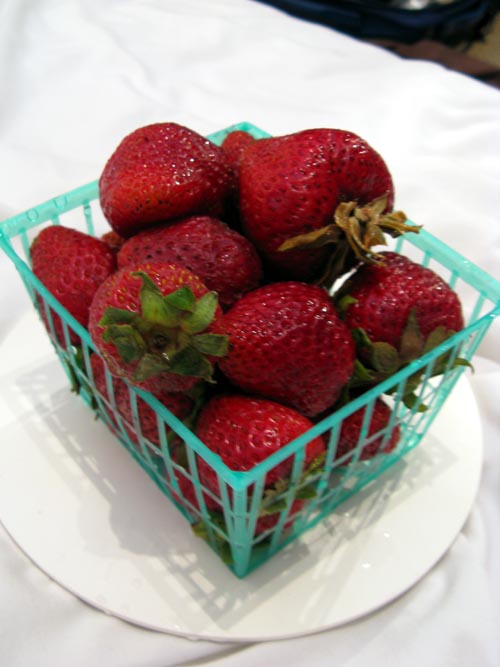 Strawberries From Yerena Farms Strawberries, Ferry Plaza Farmers Market, The Embarcadero, San Francisco, California