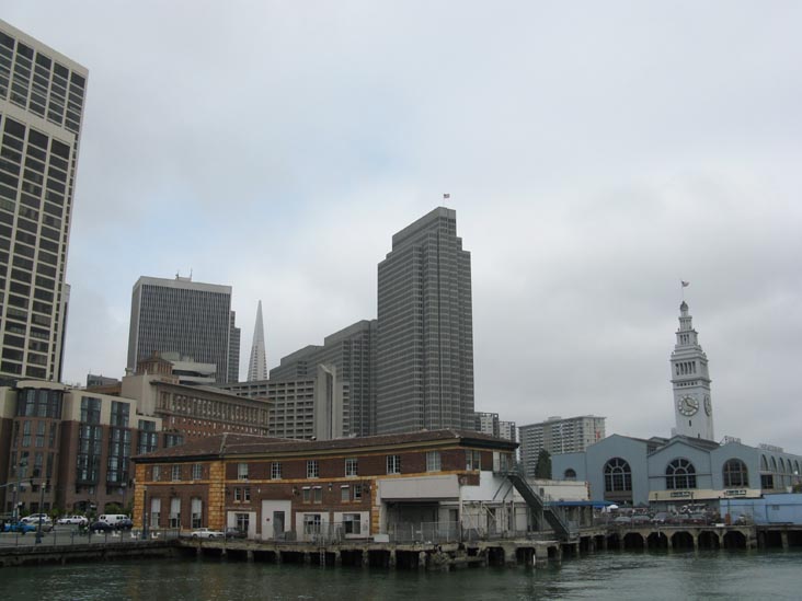 View From Pier 14, The Embarcadero, San Francisco, California