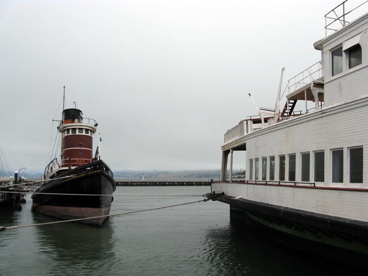 Hurcules, Hyde Street Pier, San Francisco Maritime National Historical Park, Fisherman's Wharf, San Francisco, California