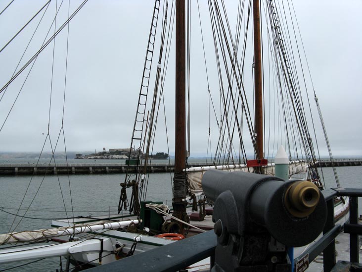 Alma, Hyde Street Pier, San Francisco Maritime National Historical Park, Fisherman's Wharf, San Francisco, California