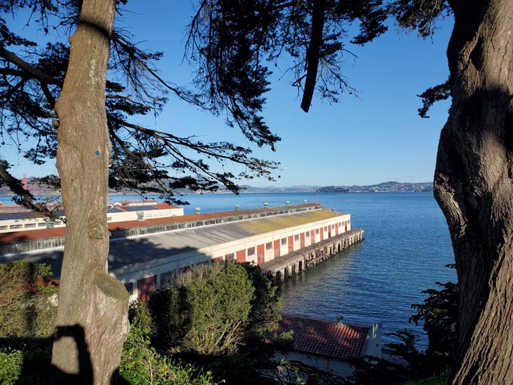 Lower Fort Mason Piers, San Francisco Bay, San Francisco, California, February 21, 2022