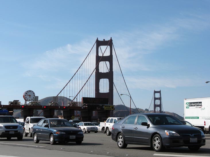 Tollbooths, Golden Gate Bridge, San Francisco, California
