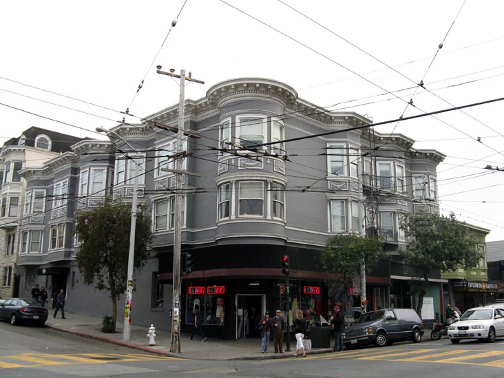 Haight Street and Ashbury Street, SW Corner, Haight-Ashbury, San Francisco, California