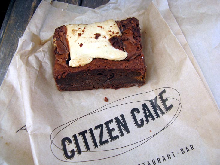 S'More Brownie, Citizen Cake, 399 Grove Street, Hayes Valley, San Francisco, California