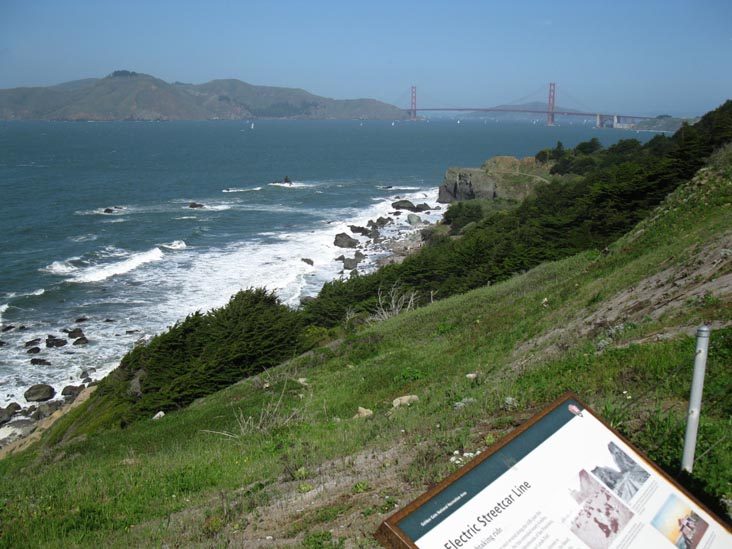 Golden Gate Bridge From Lands End, Golden Gate National Recreation Area, San Francisco, California, March 7, 2010