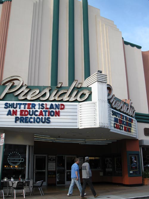 Presidio Theatre, 2340 Chestnut Street, Marina District, San Francisco, California