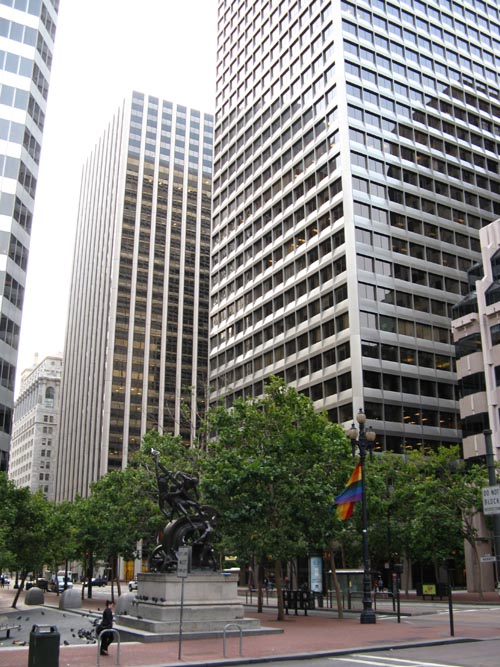 Market Street and Battery Street, Financial District, San Francisco, California