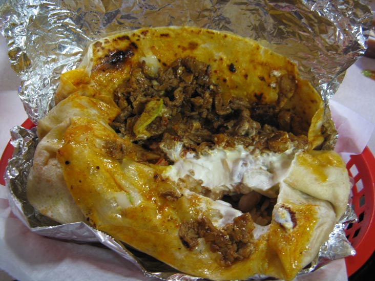Burrito, El Farolito Taqueria, 2779 Mission Street, Mission District, San Francisco, California